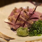 毛利ノ一品 - 鴨わさび

2時間半低温調理してます