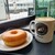 アイランド ヴィンテージ コーヒー - その他写真:『ラヴァ モカ Mサイズ（780円税込）』『ドーナツ（シュガー）（360円税込）』