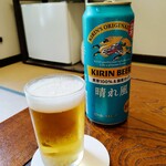 駒ヶ岳温泉 - お部屋でおビール♪