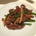 倶楽湾 - 青椒肉絲・ご飯に良く合う