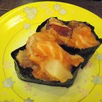 回転びんび寿司 - 海鮮明太子　１６０円