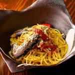 <Made with fresh pasta!!> Choshi sardine peperoncino