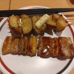 串鳥 - 料理写真:北あかり＆豚串(2026.4.17)