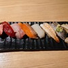 鮨 酒 肴 杉玉 - 上玉（大トロ入り８貫）　1,595円
大トロ・赤身・サーモン・ハマチ・イカ・海老・アジ・ツブ貝