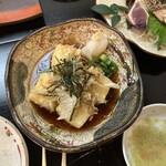 居酒屋 笑永亭 - 揚げ出し豆腐