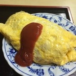 福栄食堂 - ミニオムライス(サービス)