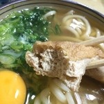 福栄食堂 - お揚げさん肉厚〜