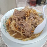 みそ一発２ - 料理写真:みそ肉タンメン 1,250円 麺硬め野菜多め