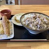 キリン - 肉うどん 2玉    600円
とり天　　　　160円
ちくわ天　　　
生玉子
おにぎり
