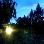 Brasserie Nakagawa - 夕方の空