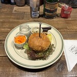 Viva la Burger - ベーコンチーズバーガー ランチプレートセット
