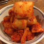 炭火焼肉 ぐら - カクテキ（2015.3）