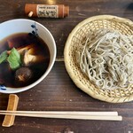 そば切り 百夜月 - 野菜素揚げ天ざる、¥1,650円（税込）