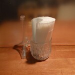 南蛮茶屋 - テーブルの設え(ナプキンのみ）