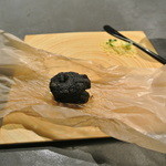 フロリレージュ - 烏賊に烏賊墨を揚げて