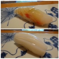 一心鮨 光洋 - ◆へいまだい、と言われたような
                ◆コウイカ・・程よい歯ごたえと甘みで美味しそうです