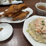 栄福 - 炸裡背　S  、蟹炒飯