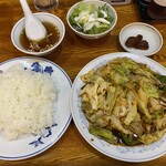 東大楼 - ホイコーロー定食