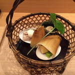 壽山 - 蛤や筍、鯛の子など