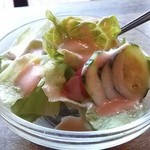 喫茶 レモンの木 - スパゲッティセットのサラダ