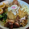 麺屋 金獅子 - まぜそば。1,050円
麺増量は大盛り340gまで無料
平日なら特盛りまで無料