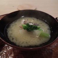 芝濱 - 鯛のお味噌汁