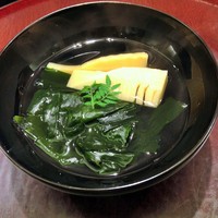 日本料理 太月 - 京都の筍とわかめ