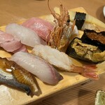 や台ずし - ぜいたく寿司10貫