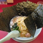 ラーメン山岡家 - 料理写真:ネギ味噌ラーメン840円にクーポンで海苔ダブルと広州メンマ(2026.4.18)