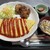 ごはん処 きちでん - 料理写真:オムライス唐揚げセット