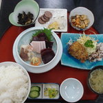 お食事処 くじら家 - くじら御膳　２０００円