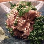 居酒屋 扇 - 鯵なめろう