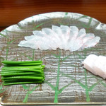 鮨匠 のむら - ひらめ