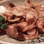 居酒屋 扇 - 辛モツ炒め