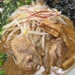 ラーメン山岡家 - 具材アップ