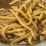 ラーメン山岡家 - 麺アップ