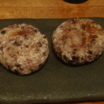 GRILL THE VOND - オックステールの焼きお握り（６５０円）