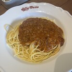 ジョリーパスタ - 料理写真:ミートソース