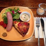 craft＆cafe ISAMIYA - キッシュのランチ