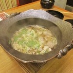 Teien Saryou Minami - 吸鍋／大山鶏と出雲そばがき