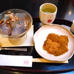 大極殿本舗 - 『琥珀流しとミニわらび餅』(1450円)～!!( ^o^)ﾉ