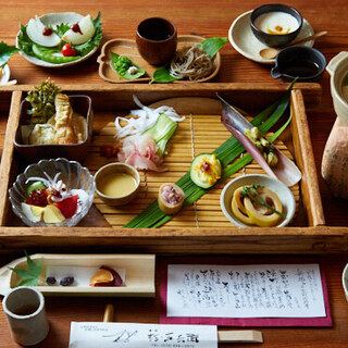 五感で愉しむ手造り料理を堪能◆四季折々の旬が彩る農園会席