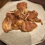にく家うましか - せせりにんにく醤油　660円