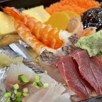 八千代鮨 - ちらしのアップ