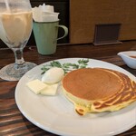 カフェ香咲 - キャンブリック、ホットケーキ