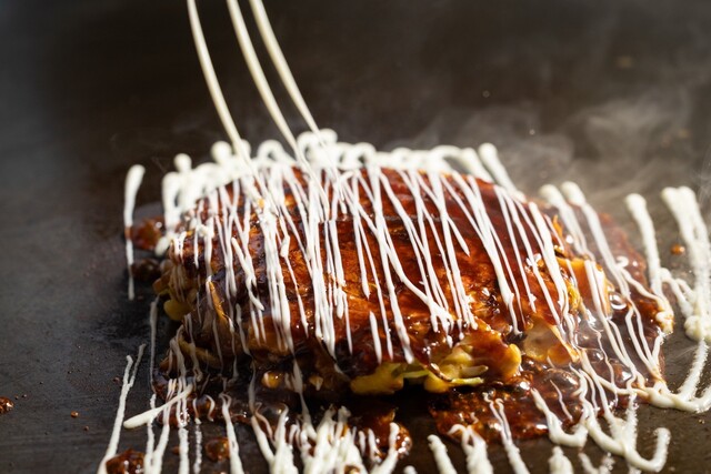App様 大×1 中×2【もんじゃ・お好み焼き鉄板】 動作良好❗️ 都市ガス
