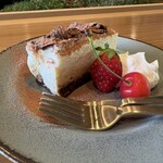 Beans cafe .miyama - 豆乳とクリームチーズで出来ててめっちゃおいしいです　