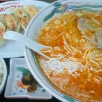 村山ホープ軒 - 餃子セットの麺大盛り