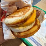 マクドナルド - 料理写真:マックグリドルソーセージエッグ