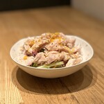 ・蒸し鶏サラダ
